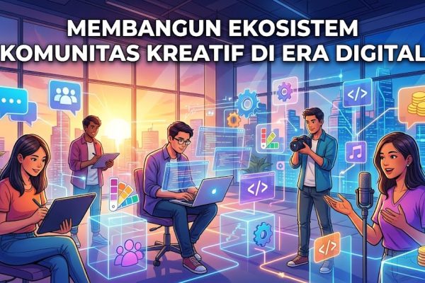 membangun ekosistem komunitas kreatif di era digital