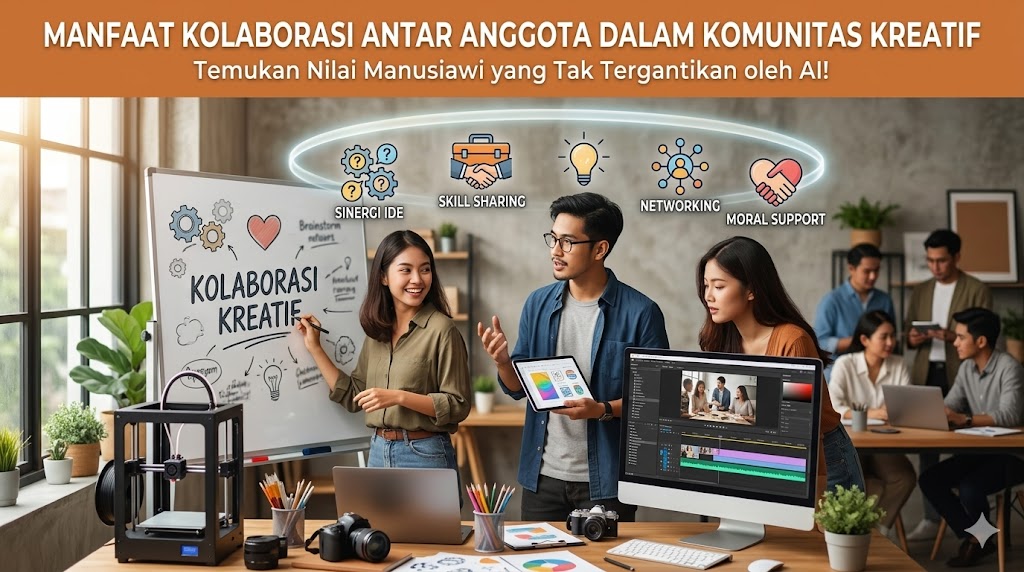 Manfaat Kolaborasi Antar Anggota dalam Komunitas Kreatif