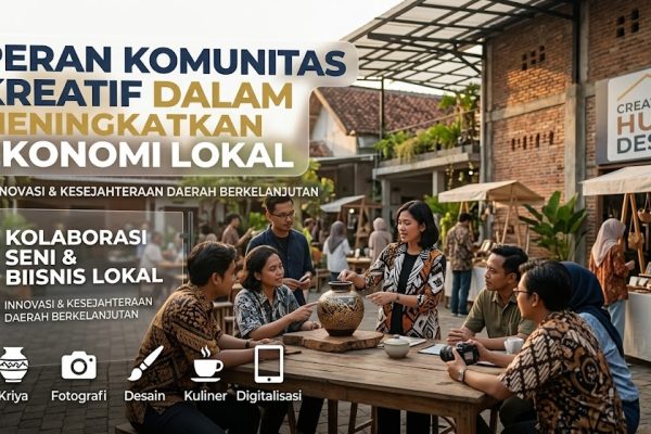 Peran Komunitas Kreatif dalam Meningkatkan Ekonomi Lokal