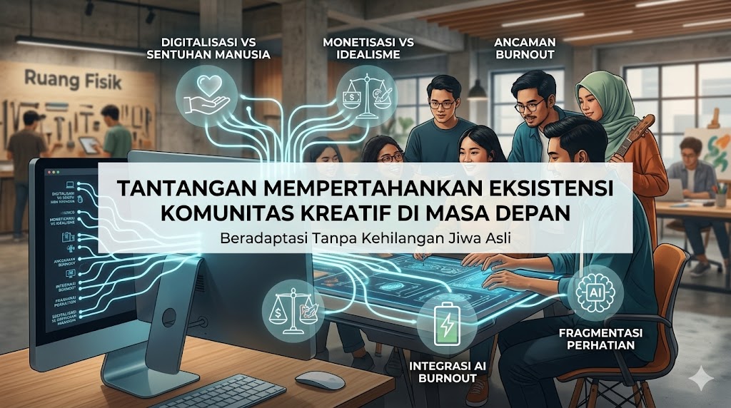 Tantangan Mempertahankan Eksistensi Komunitas Kreatif di Masa Depan
