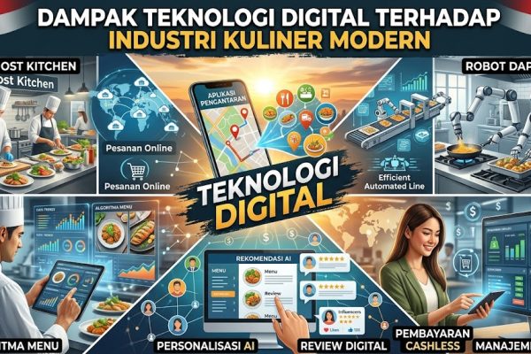 Dampak Teknologi Digital terhadap Industri Kuliner Modern