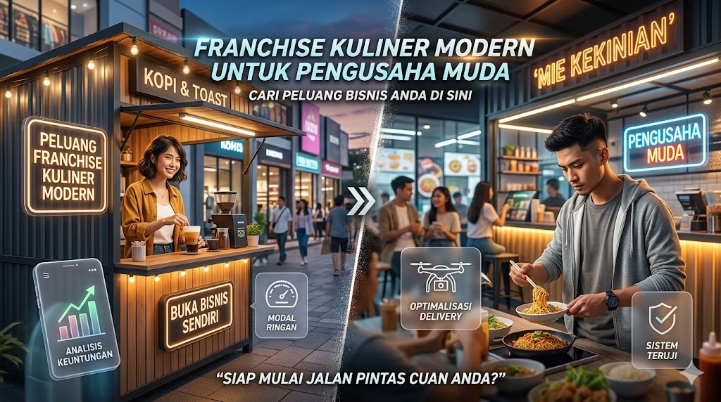 peluang bisnis franchise kuliner modern bagi pengusaha muda