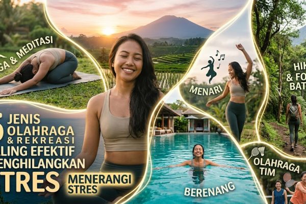 5 jenis olahraga & rekreasi yang paling efektif menghilangkan stres