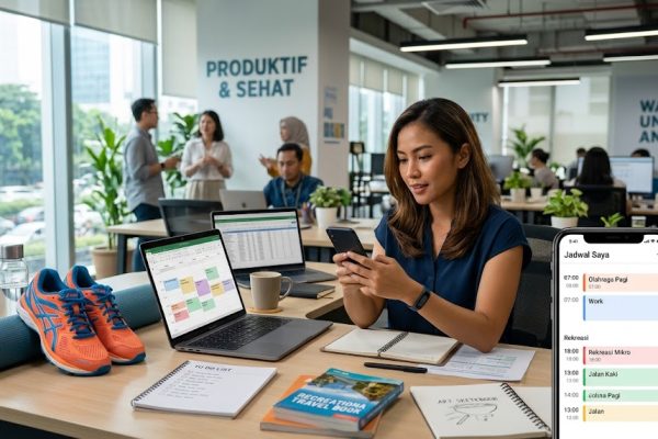 cara mengatur jadwal olahraga & rekreasi di tengah kesibukan kerja