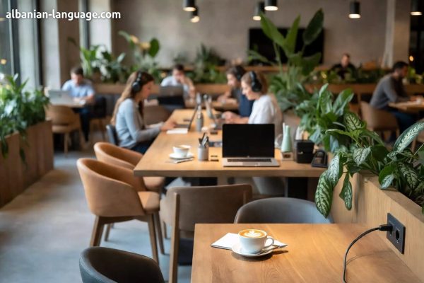 Review coffee shop dengan konsep co-working space